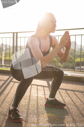 Image of Modern fitness life