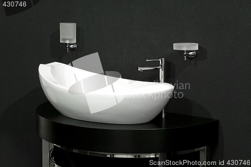 Image of Basin over black