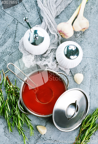 Image of tomato soup