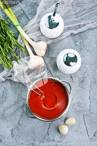 Image of tomato soup