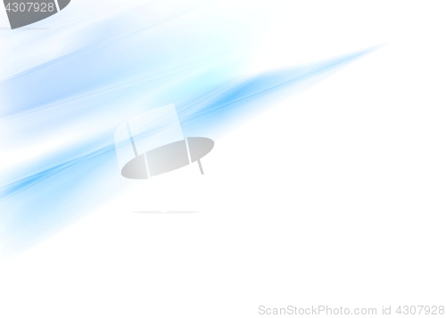 Image of Abstract bright blue white background