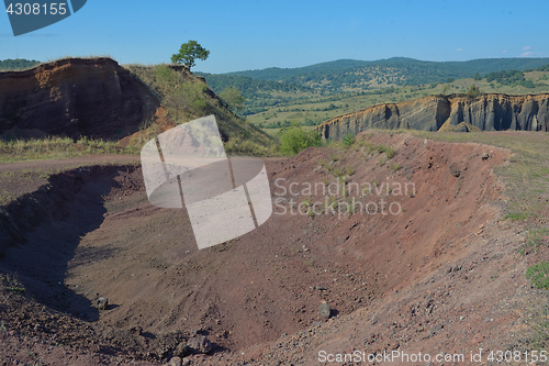 Image of Volcanic Crater in Racos village