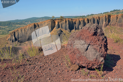 Image of Volcanic Crater in Racos village