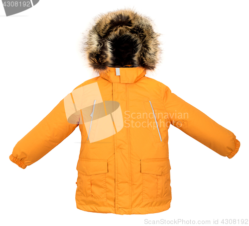 Image of Warm jacket isolated