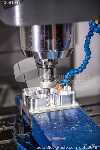 Image of Metalworking CNC milling machine.