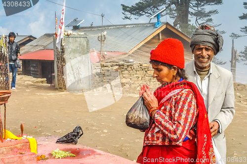 Image of Woman and man in Nepal