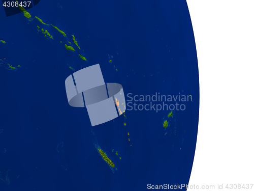 Image of Vanuatu on Earth