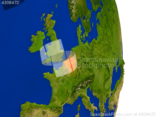 Image of Belgium on Earth
