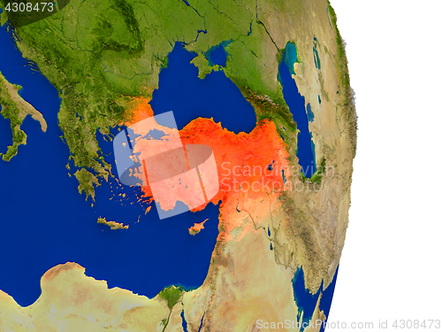 Image of Turkey on Earth
