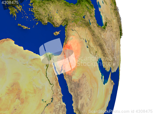 Image of Jordan on Earth