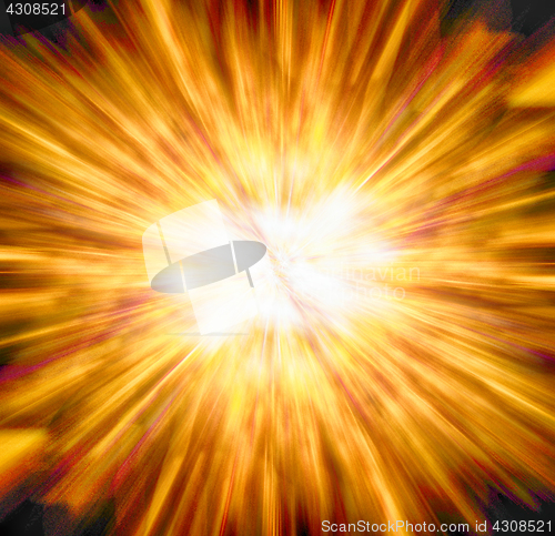 Image of abstract explosion background