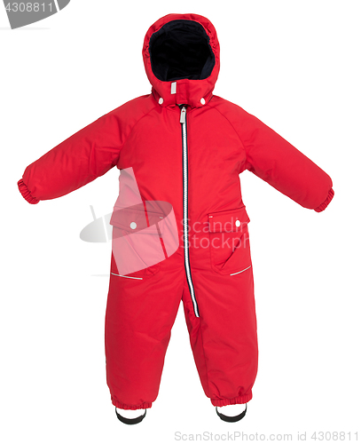 Image of Childrens snowsuit fall