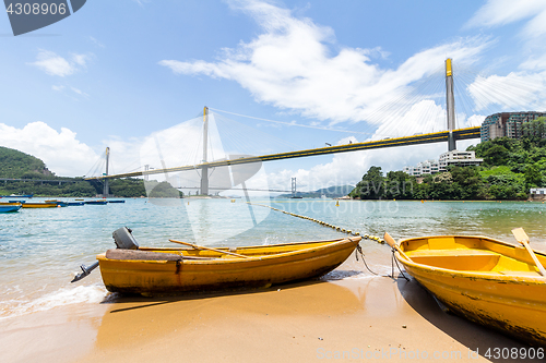 Image of Hong Kong Ting Kau bridge