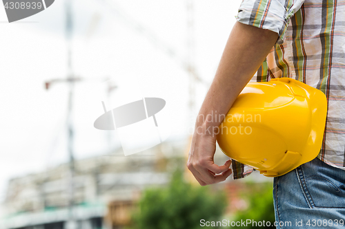 Image of Image of man with helmet