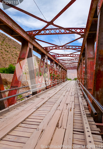 Image of Old bridge in Tilcara, Argentina