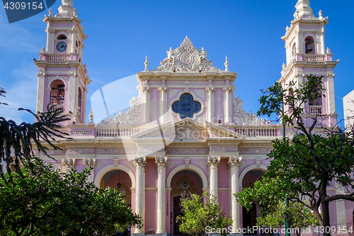 Image of Virgin cathedral, Salta, Argentina