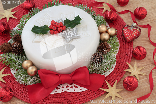 Image of Festive Christmas Cake