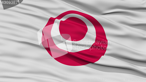 Image of Closeup Okinawa Japan Prefecture Flag