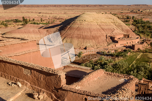 Image of Kasbah Ait Benhaddou in the Atlas Mountains of Morocco