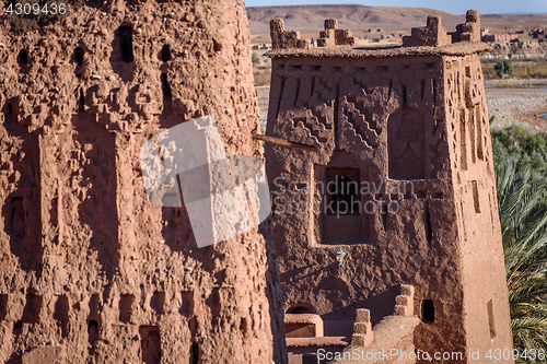 Image of Kasbah Ait Benhaddou in the Atlas Mountains of Morocco