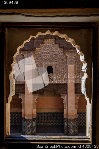 Image of Ali Ben Youssef Madrasa, Marrakesh, Morocco