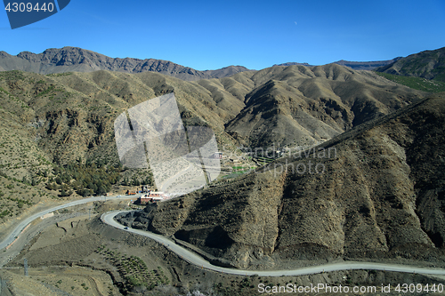 Image of Scenic landscape, Atlas Mountains, Morocco