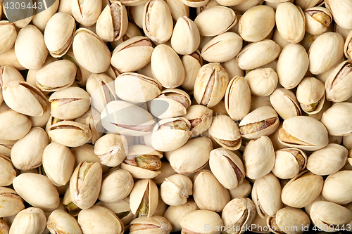 Image of Background made of pistachios