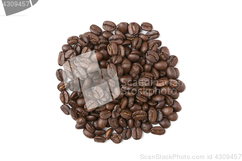 Image of Pile of coffee beans