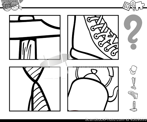 Image of guess objects coloring book