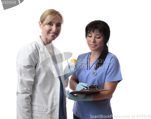 Image of Friendly healthcare workers