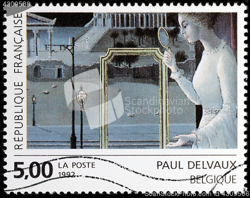 Image of Paul Delvaux Stamp