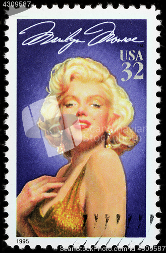 Image of Marilyn Monroe Stamp