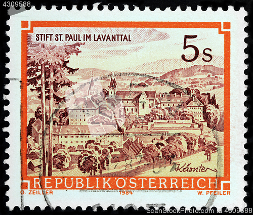 Image of Saint Paul Abbey in Lavanttal