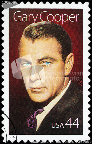 Image of Gary Cooper Stamp