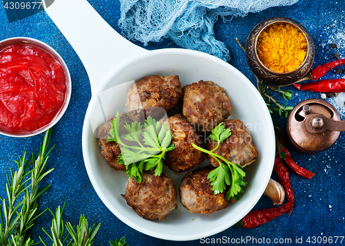 Image of fried meatballs