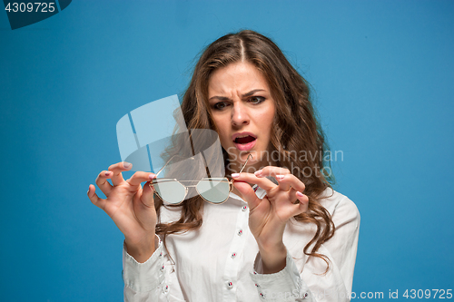 Image of The portrait of disaffected woman