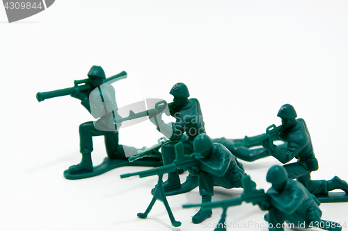 Image of Attack Concept - Plastic Soldiers