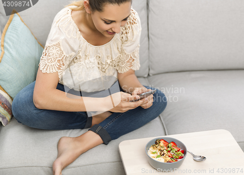 Image of Taking foodie photos before eatting