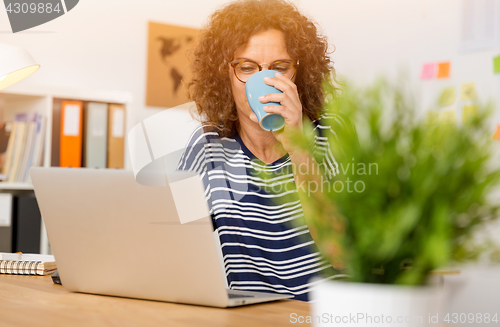 Image of Coffee break at work