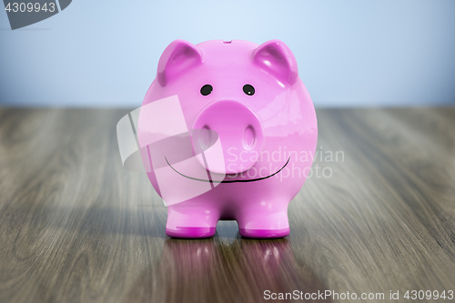 Image of piggy bank smile