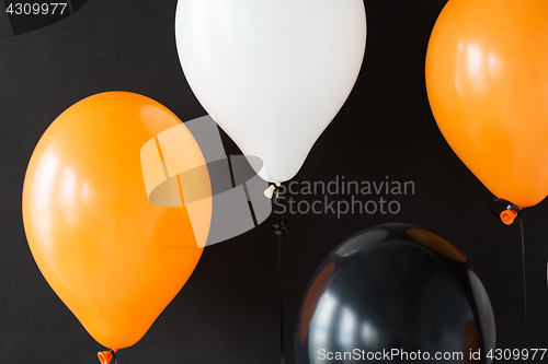 Image of air balloons for halloween or birthday party