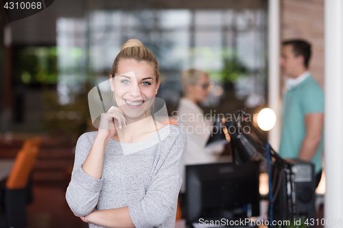 Image of Portrait of successful Businesswoman