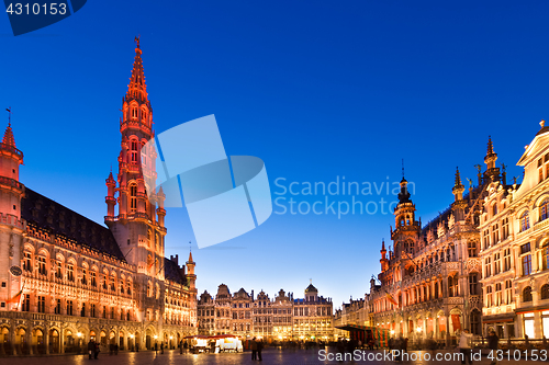 Image of Grote Markt, Brussels, Belgium, Europe.