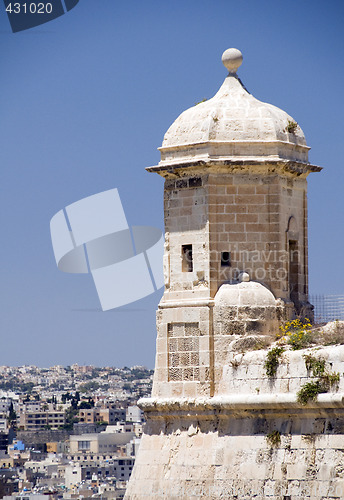 Image of sentry post lookout senglea malta valletta