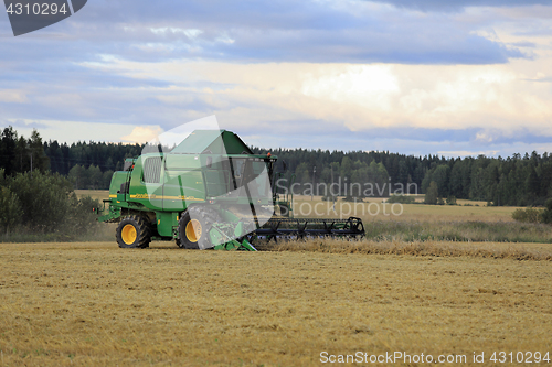 Image of John Deere Combine Grain Harvest