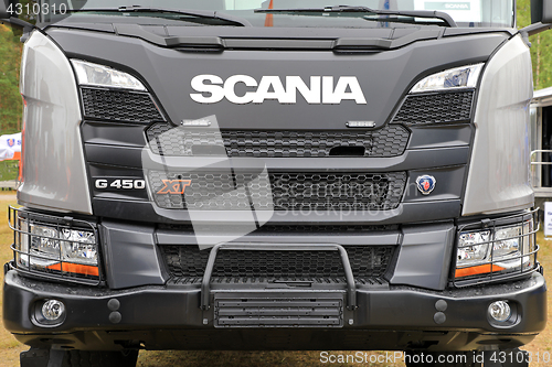 Image of Front of Scania G450 XT Heavy Duty Truck