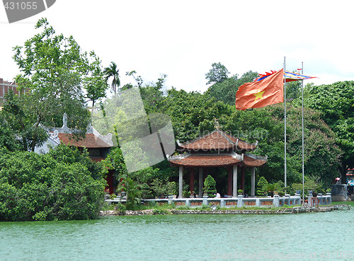 Image of Den Ngoc Son in Hanoi