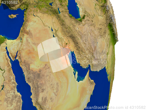 Image of Kuwait on Earth