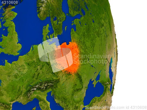 Image of Poland on Earth