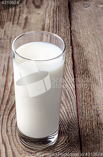 Image of The glass of milk